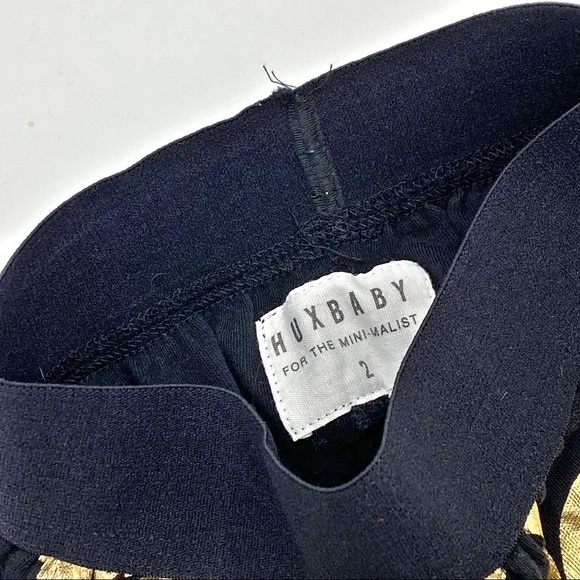 Huxbaby Black and Gold Pretzel Skirt - Picture 5 of 6